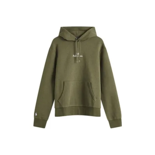 Polo Ralph Lauren Double Knit Embroidered Script Logo Hoodie