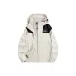 Ivory White (Single Windbreaker Jacket)