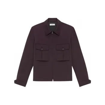 THEORY Jacket Men's Eggplant Purple