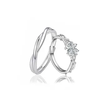 FOREVER MELODY 999 Fine Silver Rings Unisex