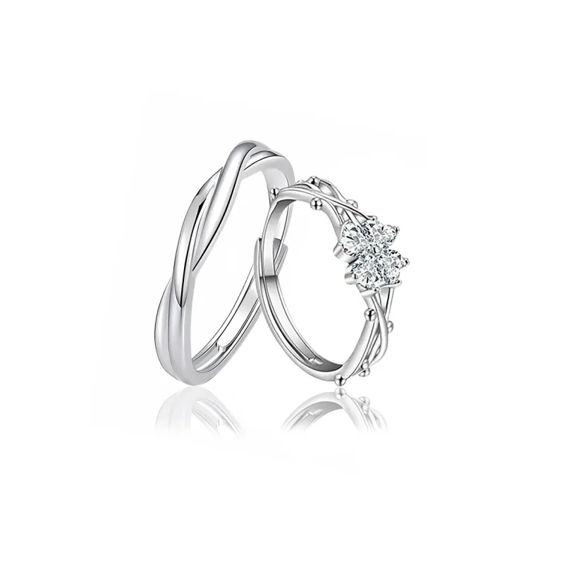 FOREVER MELODY 999 Fine Silver Rings Unisex-0