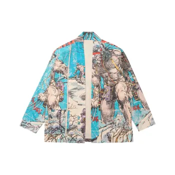VESSEL x MARVEL/, Jacket Unisex Sky Blue