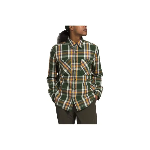 THE NORTH FACE Valley Twill Flannel Shirt Jackets Coats Men's Multicolor