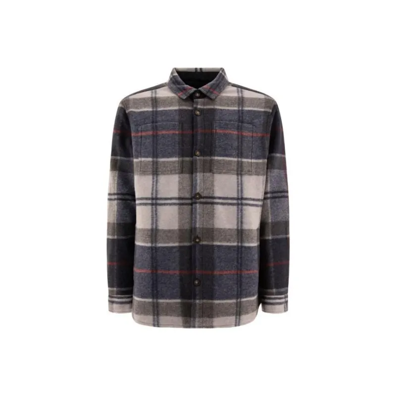 BARBOUR Checked Long Sleeved Overshirt-0