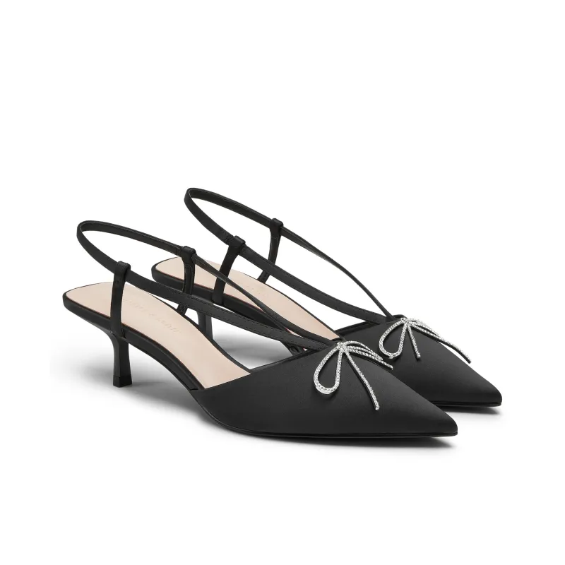 CHARLES&KEITH Small Ck Slim Heel High Heels 5.5cm Women's-1