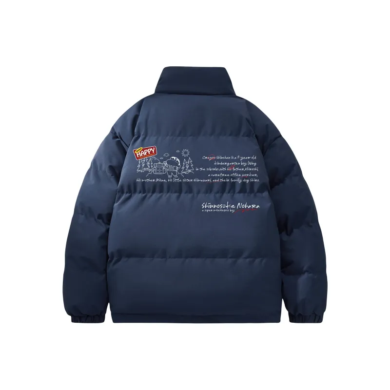 SHINCHAN Puffer Jacket Coat Unisex-9