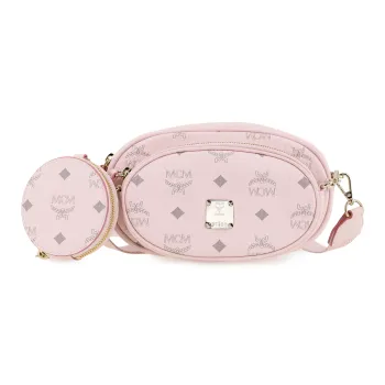 MCM Essential Visetos Origina Crossbody Bags