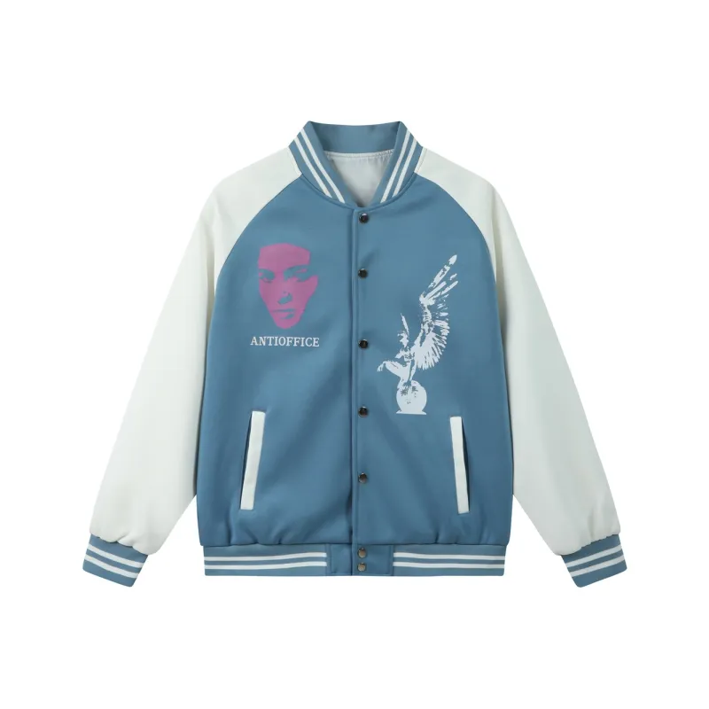 Antioffice Baseball Jacket Men's-7