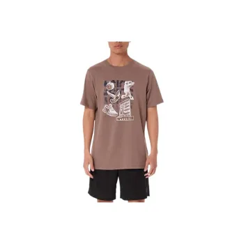 Asics TENNIS CITY T Shirt Men's Taupe