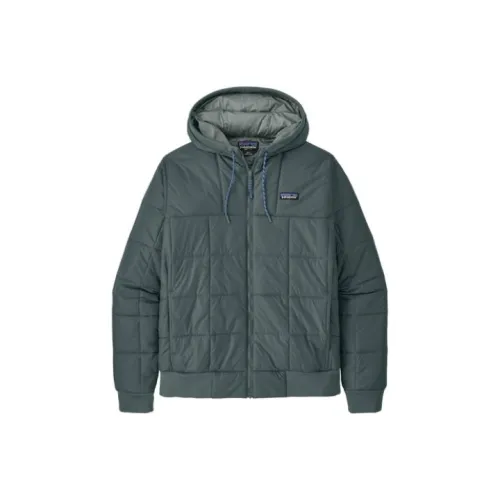 Patagonia Men's Box Quilted Hoody Jackets Coats Men's