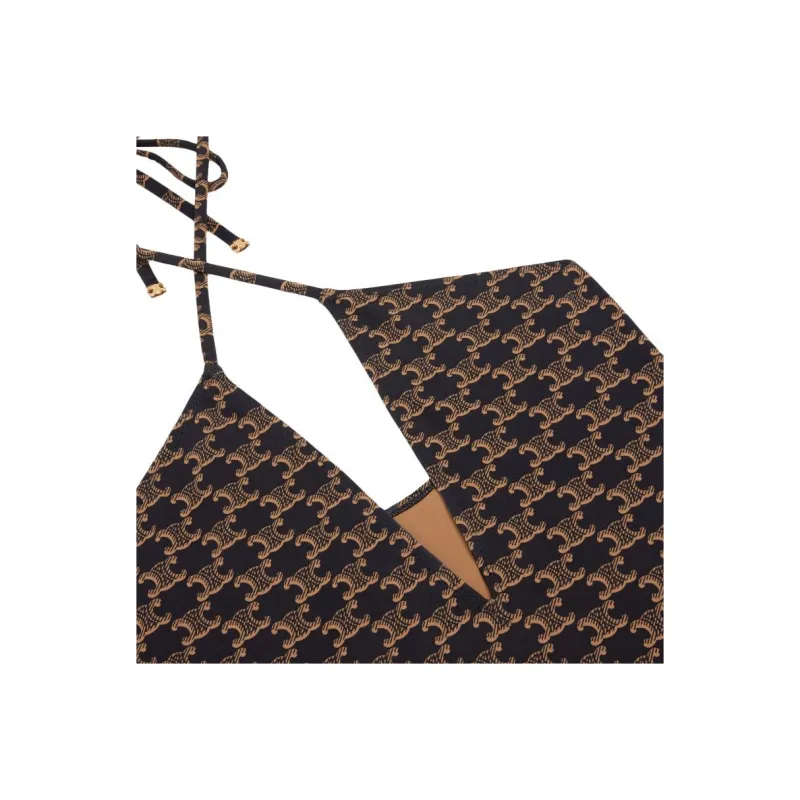CELINE Triomph One Piece Swimsuit-2