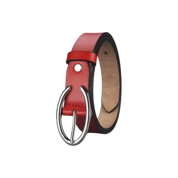 JEANSWEST Cow Split Leather Belts Women's 3.0CM