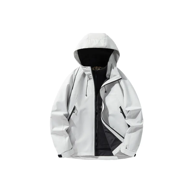VanCamel Waterproof And Windproof To Keep Warm Windbreaker Jackets Unisex-2