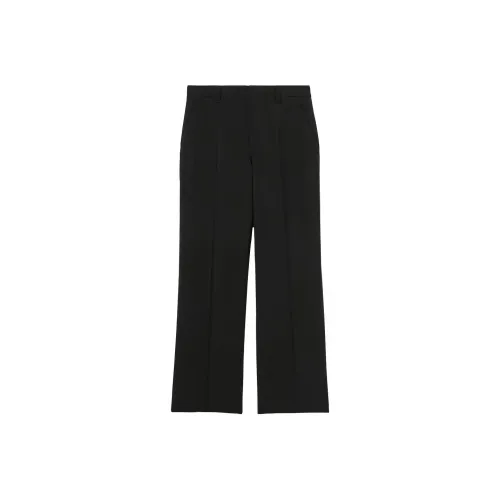 Burberry Mohair Pleat Front Trousers