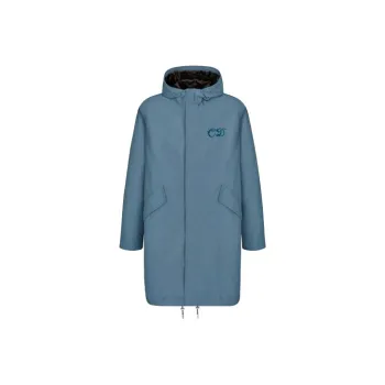 DIOR Dior Quarterly New Products Parka Coats Men's Blue