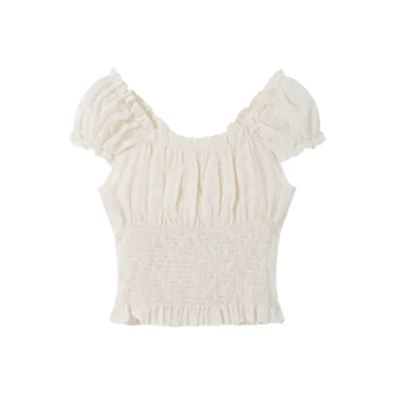 FLIM Chiffon Shirt Women's White-1