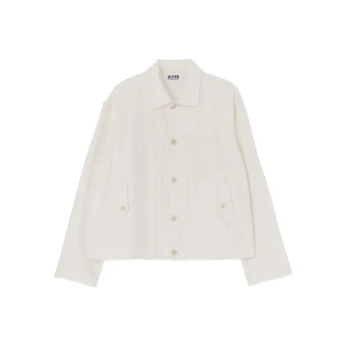Yohji Yamamoto Jackets & Coats Unisex White