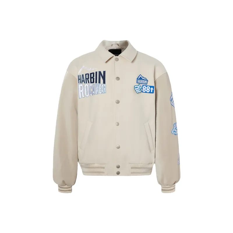 88rising X ROCAWEAR Baseball Jerseys Unisex Gray-0