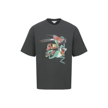 URBAN REVIVO T Shirt Men's Cool Gray