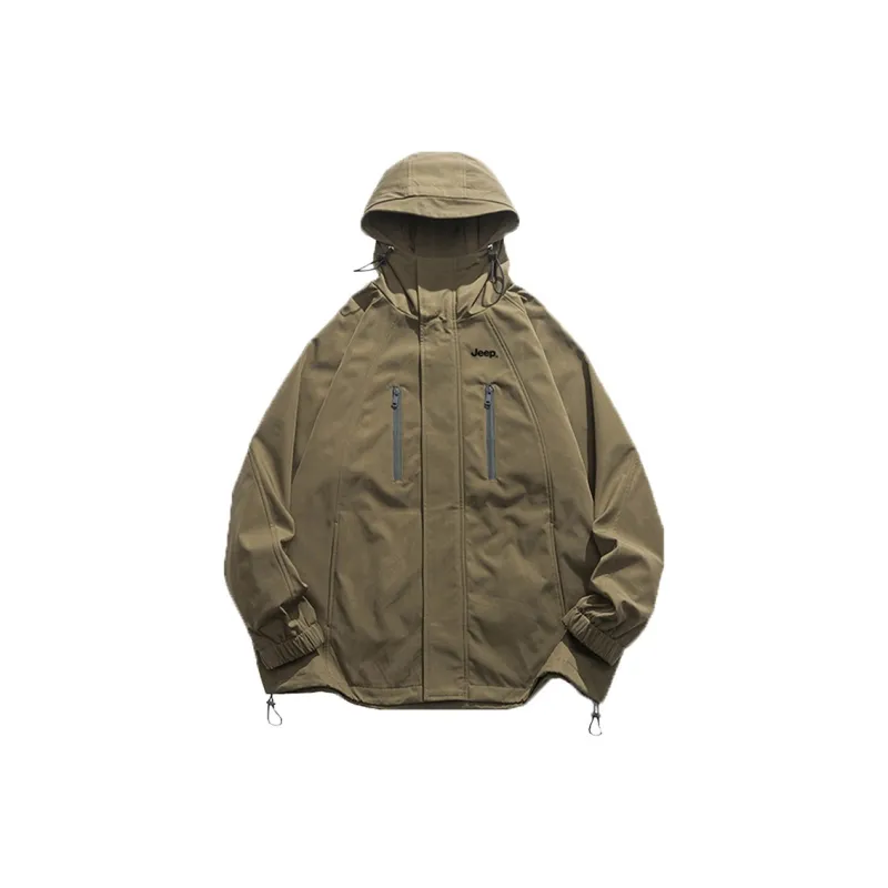 Jeep Black Knight Series Jackets Coats Unisex-19