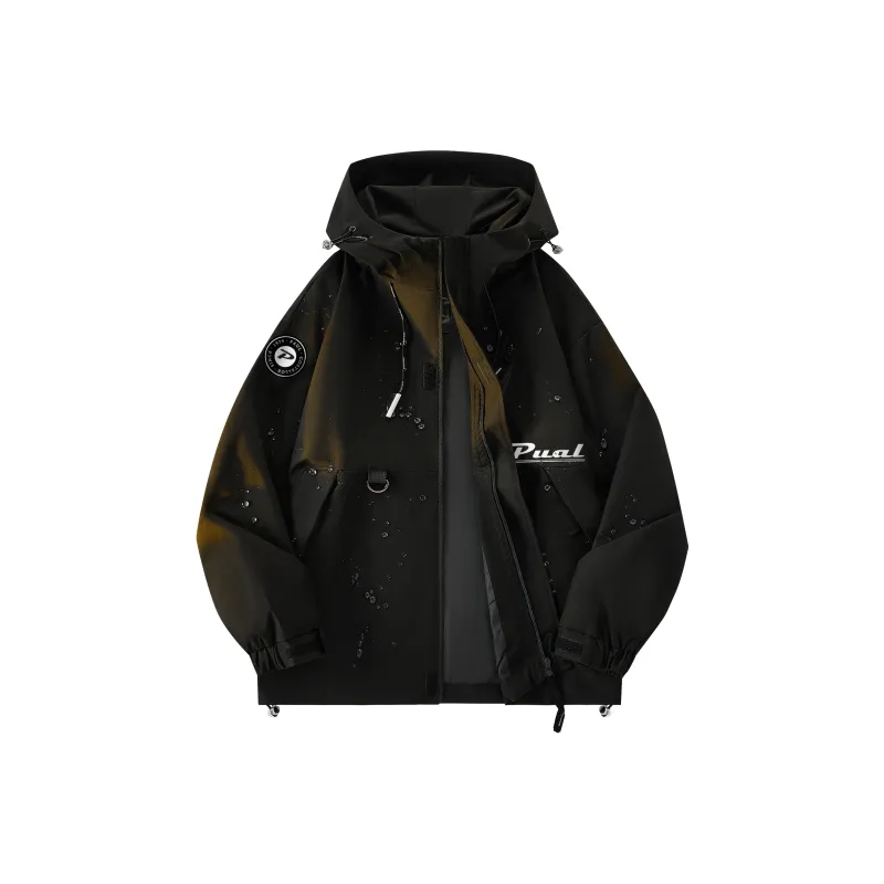 PAUL COSTELLOE Outdoor Hiking Hiking Windproof Warm And Water Resistant Windbreaker Jacket Unisex-0