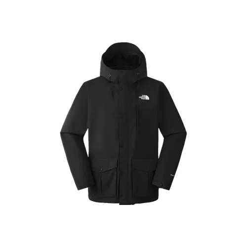 THE NORTH FACE City Outdoor Collection Waterproof And Windproof Windbreaker Jacket Men's Cosmic Black