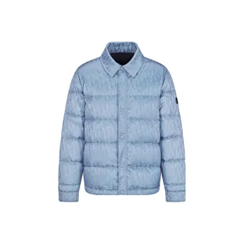 DIOR FW23 Down Jacket Coat Men's Blue