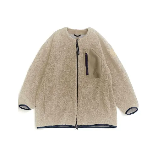 Canada Goose Velvet feel Coat Men's Camel