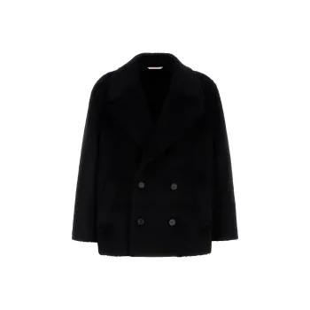 Valentino Double Breasted Long Sleeved Coat