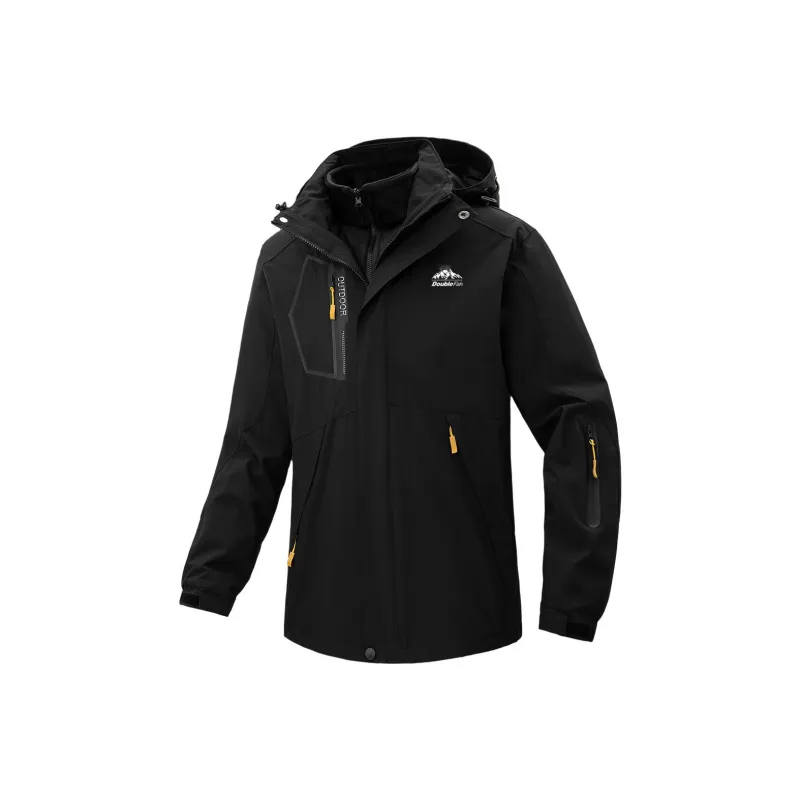 DOUBLEFISH Waterproof And Windproof Windbreaker Jacket Unisex-0