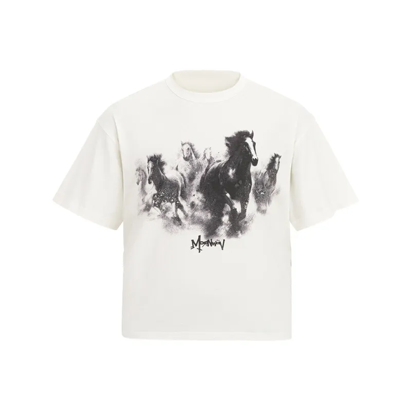 MOONWAV Short Sleeved T Shirts Unisex-6
