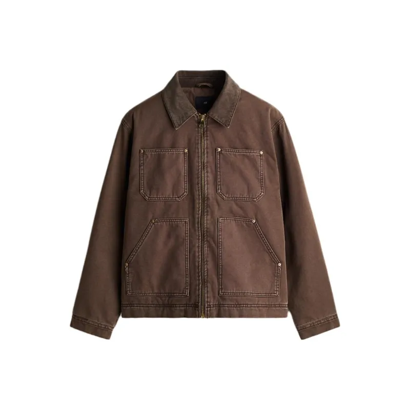 H&M Jackets & Coats Men's Brown-0