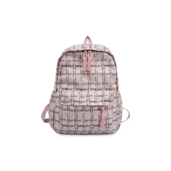 H YXIANG Corduroy Backpack Women's Multicolor
