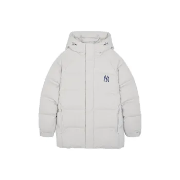 MLB New York Yankees Down Jackets Unisex Light Gray