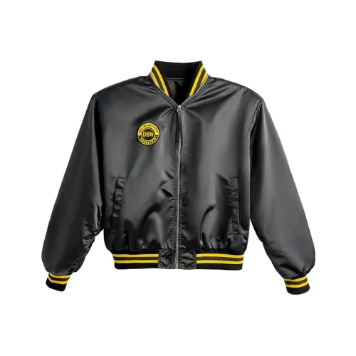 DBW DOUBLEWIN Baseball Jacket Unisex Gray