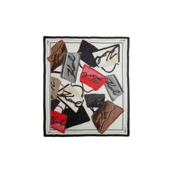 KARL LAGERFELD Modal, Silk Scarves Women's Multicolor