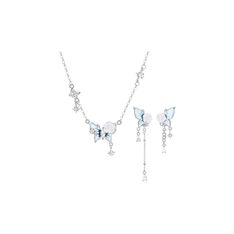 Lao Feng Xiang S925 Silver Earrings Women's-8