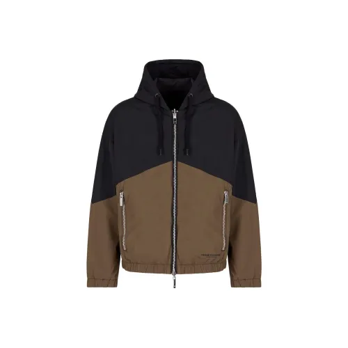 ARMANI EXCHANGE Colour block Hooded Jacket