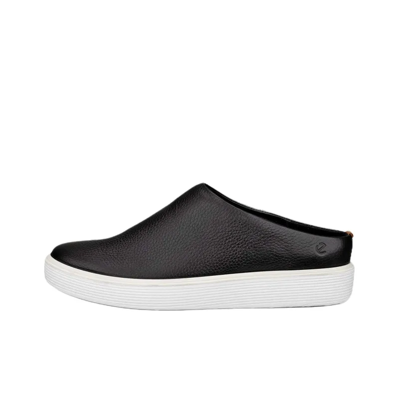 Ecco Abrasion Resistant Closed Toe Slippers Women's Black-0