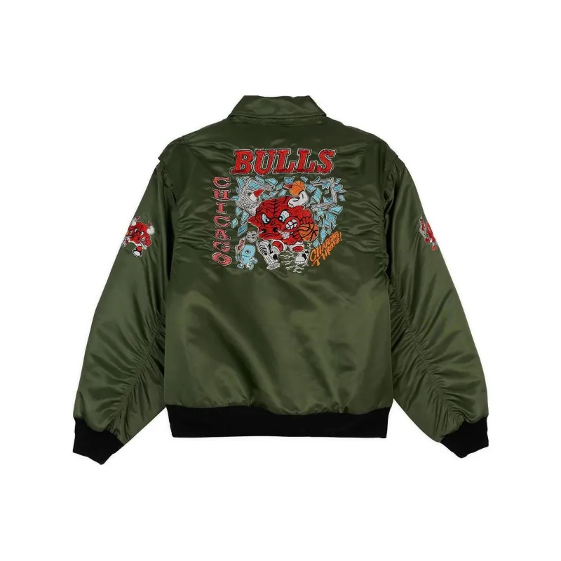 Nba X Brain Dead NBA Baseball Jerseys Unisex Green-0