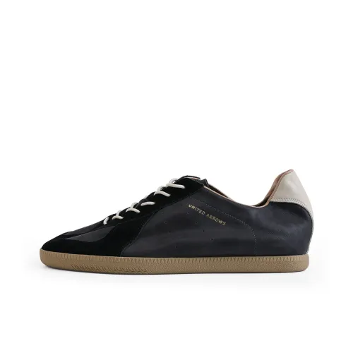 UNITED ARROWS x PANE Anti Slip Wear Resistant Low Top Casual Shoes Unisex Black