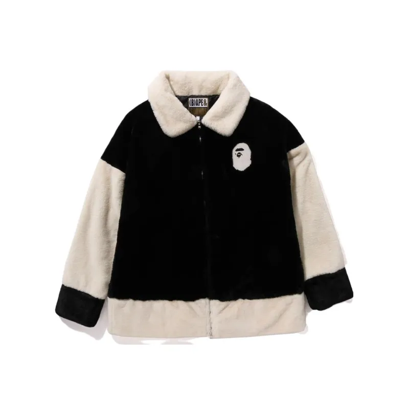 Bape BApe Faux Fur Jacket-0