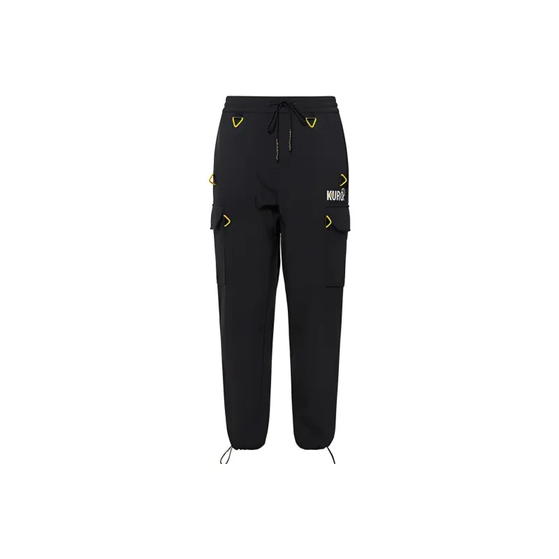 EVISU Cargo Pants Casual Pants Men's Black-0