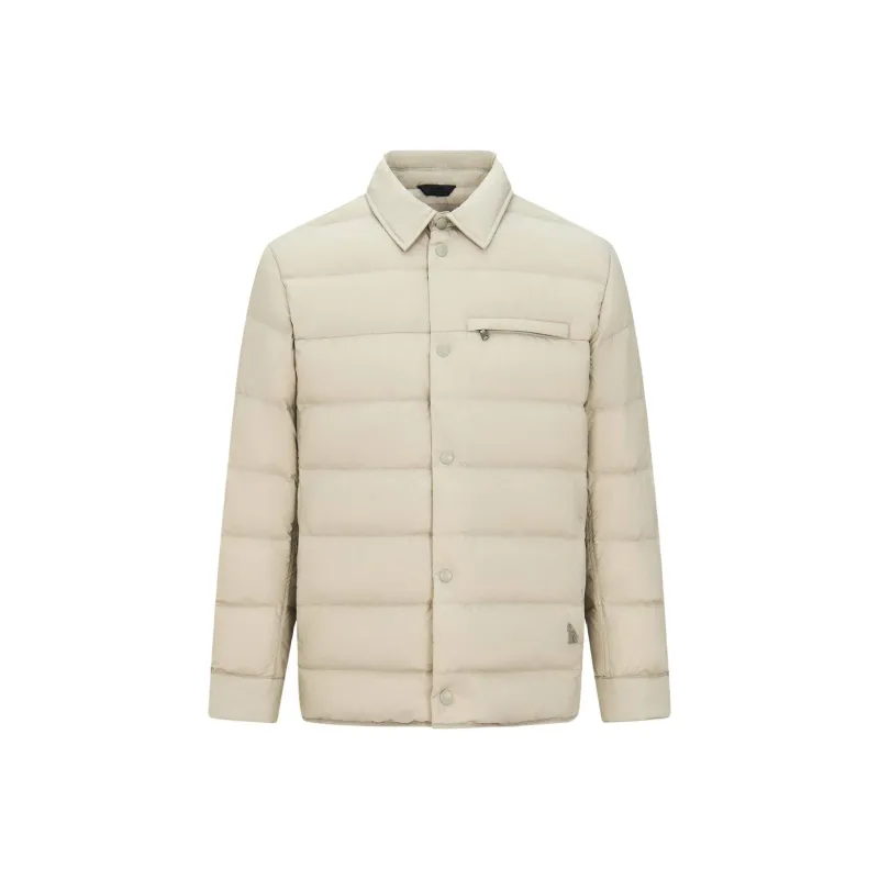 HAZZYS Down Jacket Men's Light Beige-0