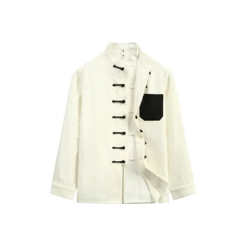 XUANSHENG Jackets Coats Men's White