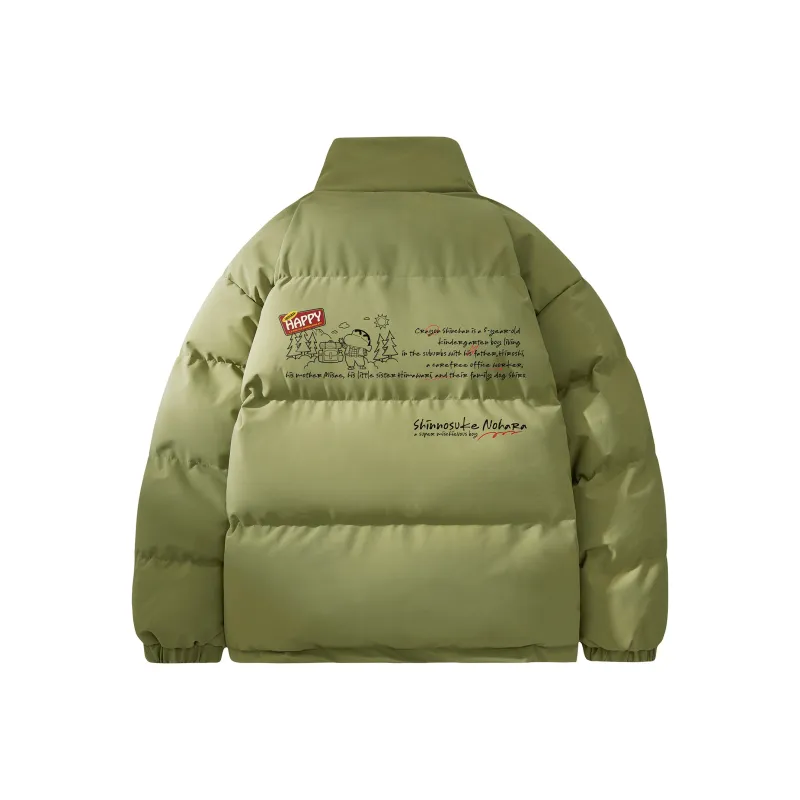 SHINCHAN Puffer Jacket Coat Unisex-6