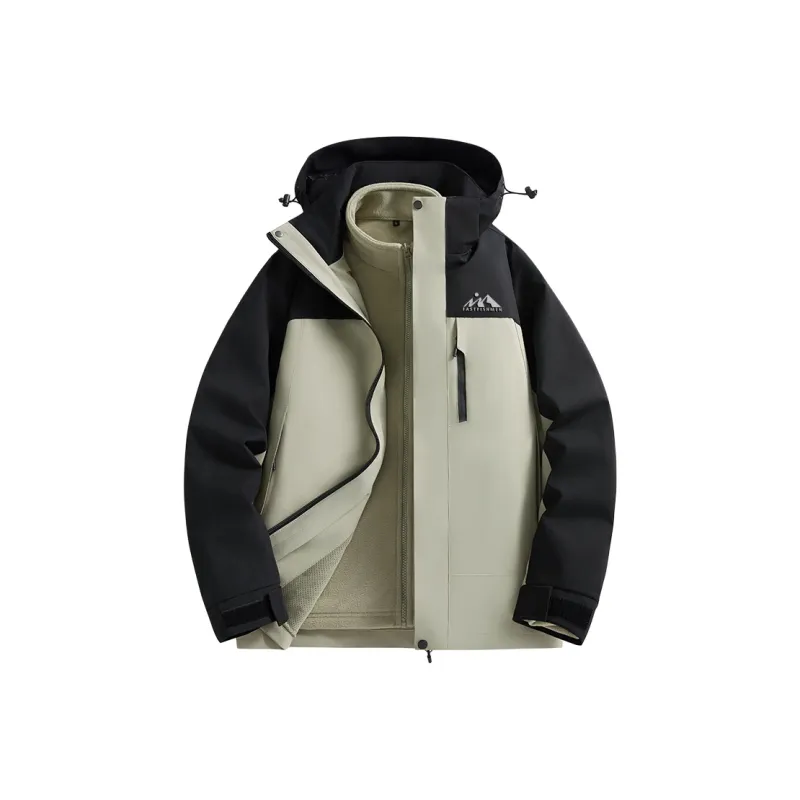 FASTFISH Warm Breathable Water Repellent Rainproof Windproof Windbreaker Jacket Unisex-9