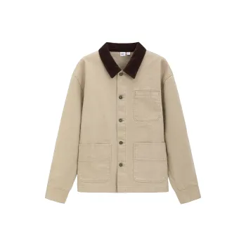 GAP Jackets Men Khaki