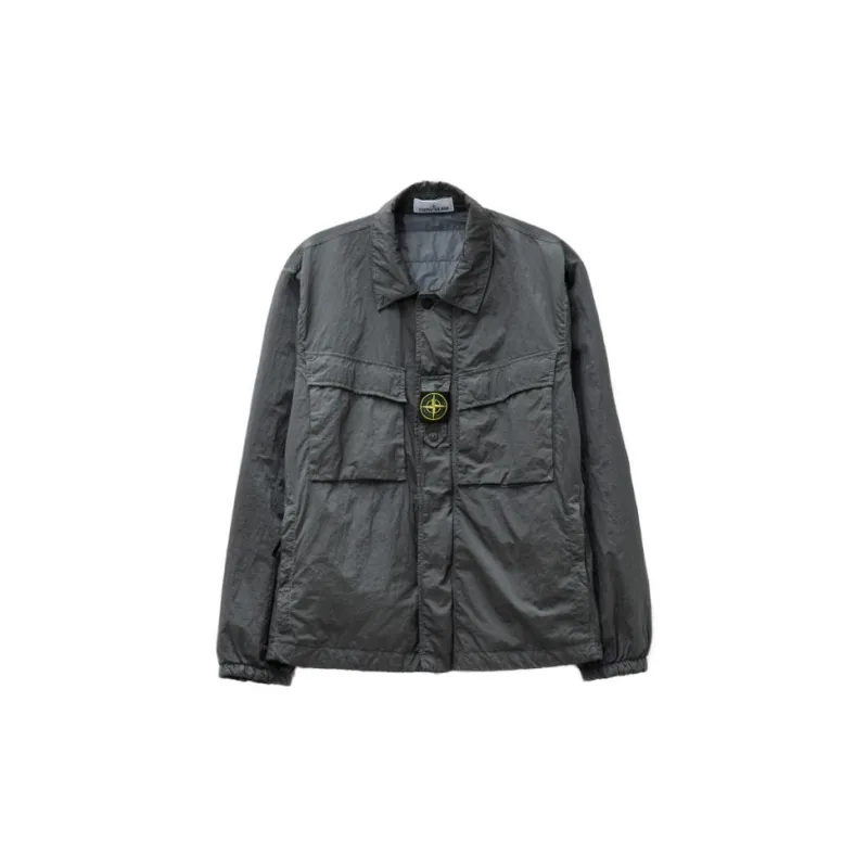 STONE ISLAND Lightweight Shirt Jacket-0