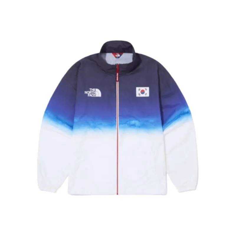 THE NORTH FACE South Korean Team Uniform For The Olympics Series. SS24 Jackets Coats Unisex Blue-0